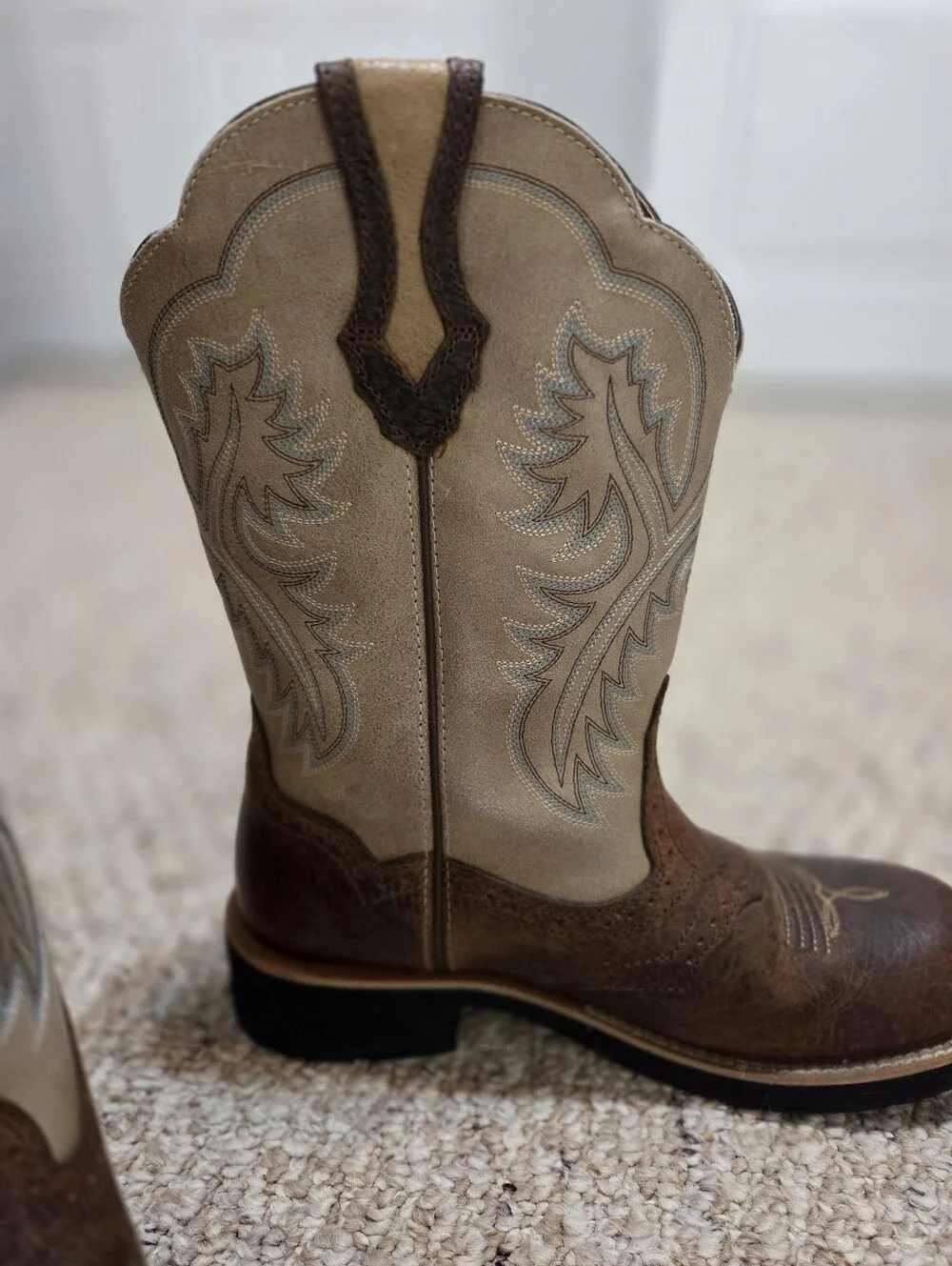 Women's Ariat Fatbaby Boots Size 9B - Picture 8 of 16